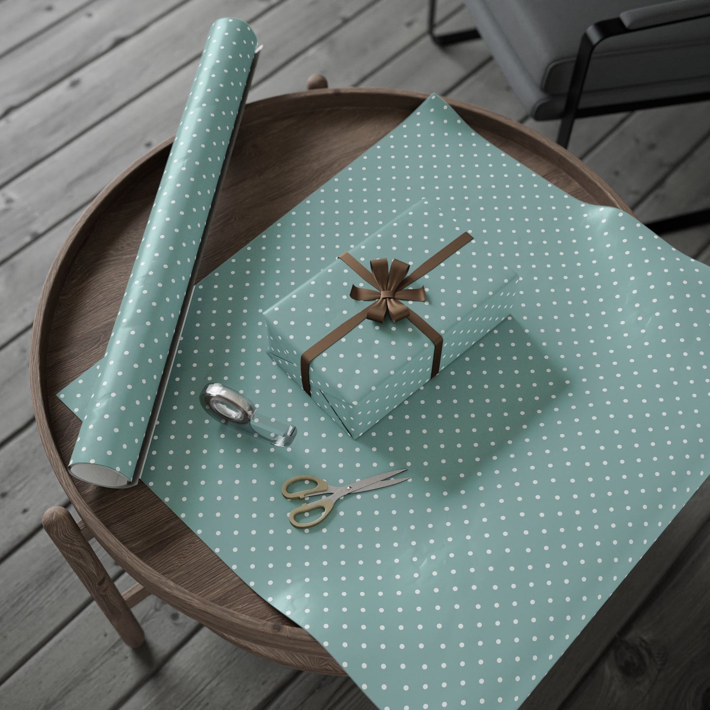 Charming Polka Dot Wrapping Paper for Any Occasion, Gift Wrap, Birthday, Holidays, Celebrations, Eco-Friendly