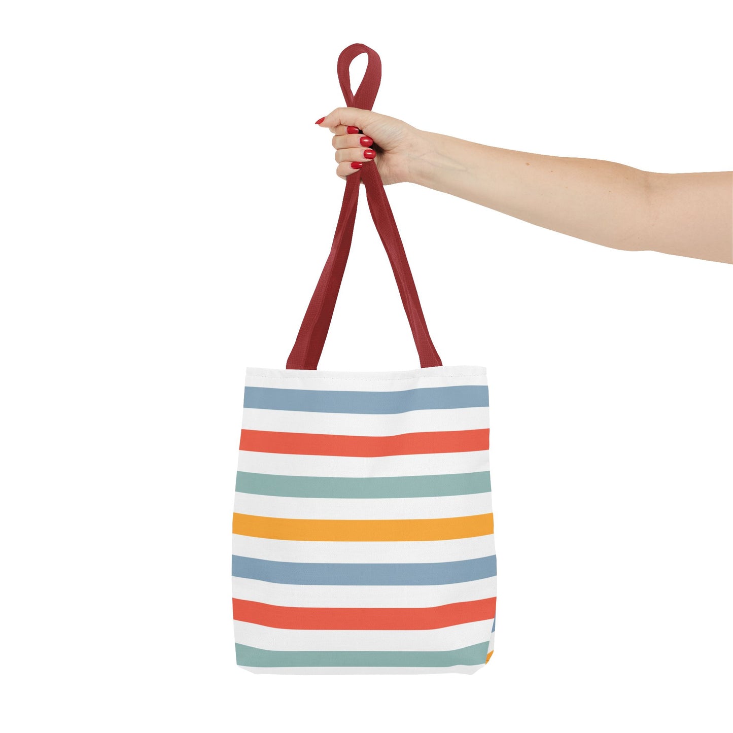 Colorful Striped Tote Bag, Beach Day Bag, Shopping Tote, Summer Accessory, Eco-Friendly Carryall