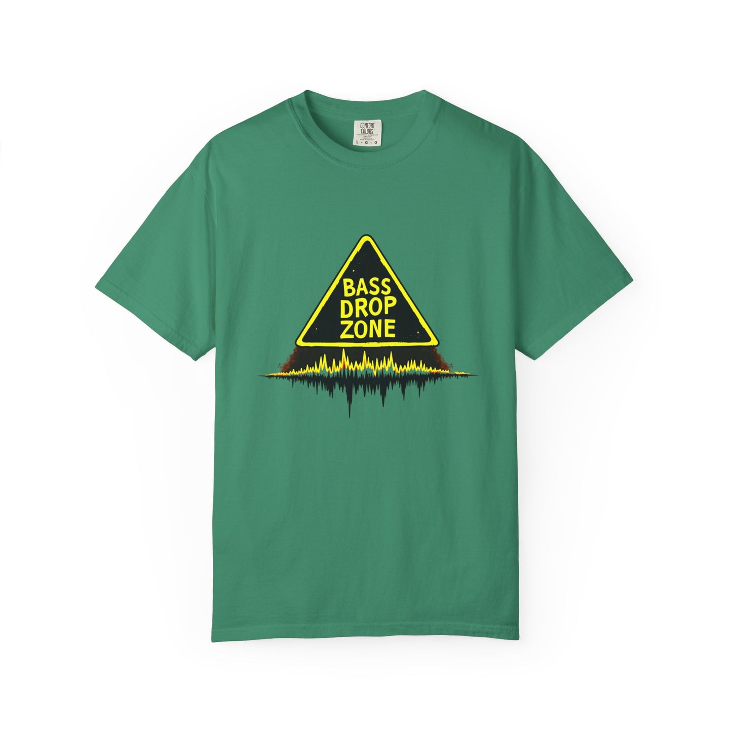 Bass Drop Zone Unisex T-Shirt, Music Lover Gift, Festival Apparel, Party Outfit, DJ Merchandise, Unique Graphic Tee