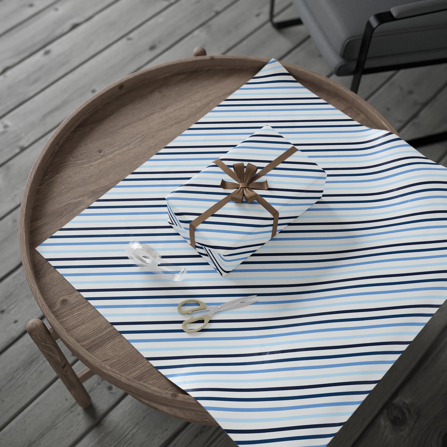 Modern Striped Wrapping Paper, Elegant Gift Wrap for Birthdays, Holidays, Baby Showers, Eco-Friendly Packaging, Stylish Presents