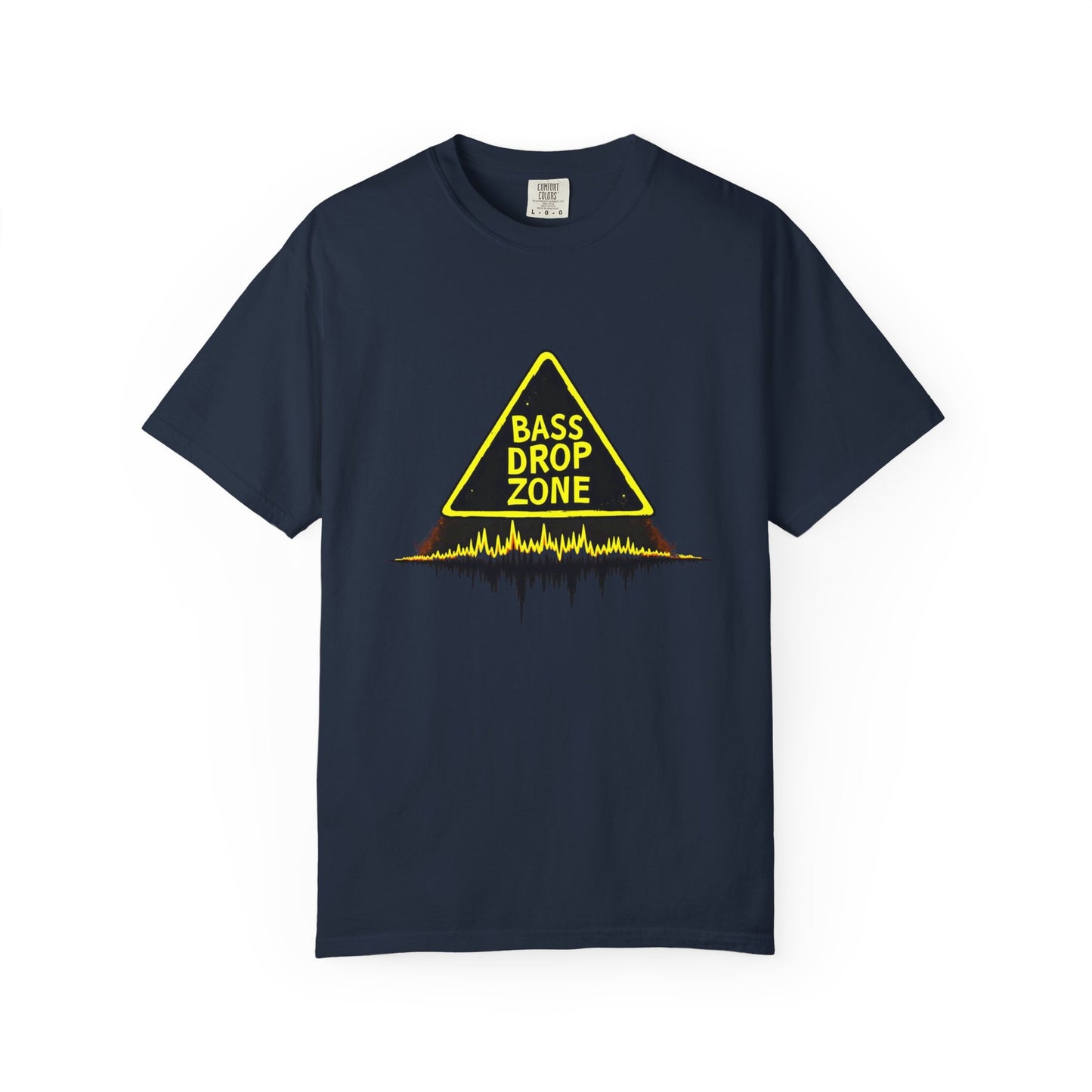 Bass Drop Zone Unisex T-Shirt, Music Lover Gift, Festival Apparel, Party Outfit, DJ Merchandise, Unique Graphic Tee