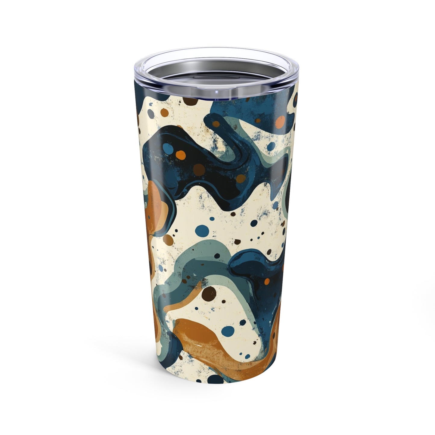 Abstract Art 20oz Tumbler, Stylish Coffee Travel Mug, Modern Drinkware, Trendy Gift for Her, Boho Kitchen Accessory