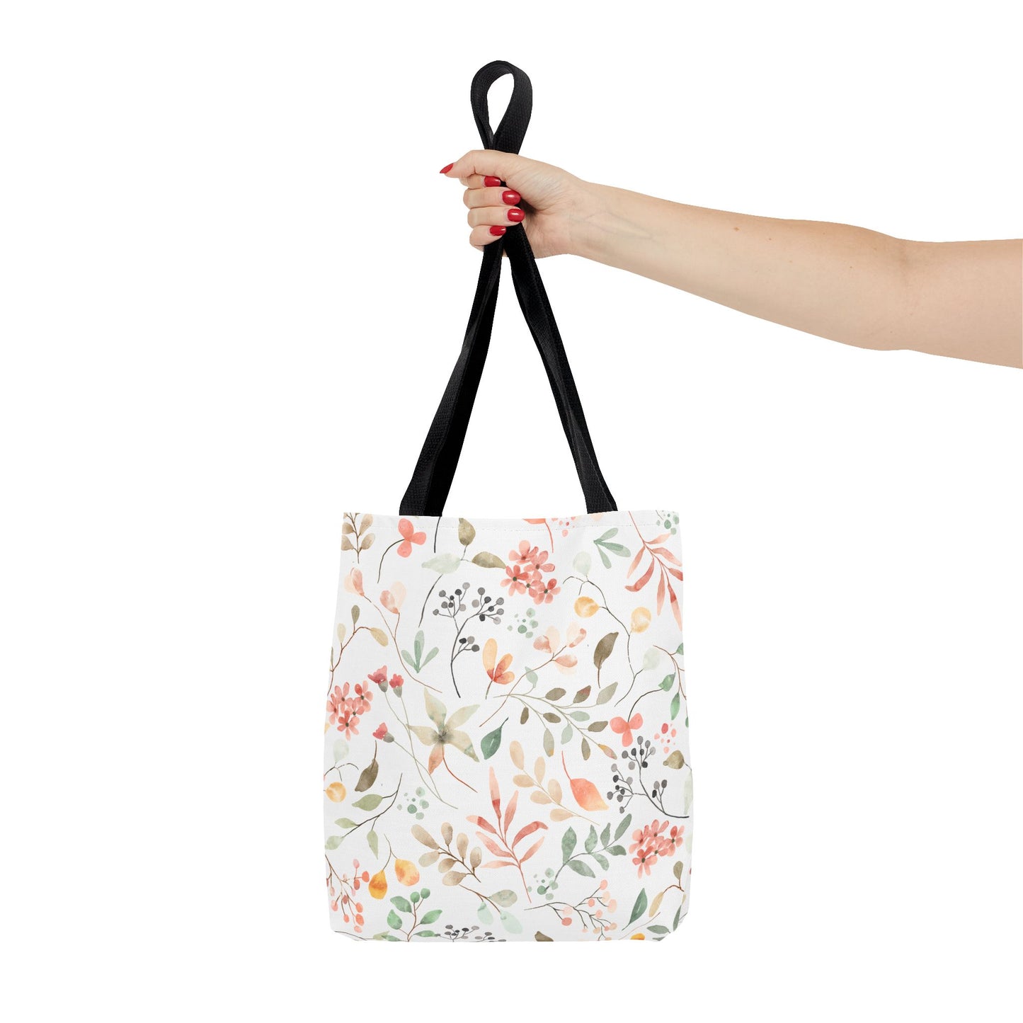Floral Print Tote Bag | Eco-Friendly Shopping, Beach Trips, Travel, Gifts for Her, Everyday Carry