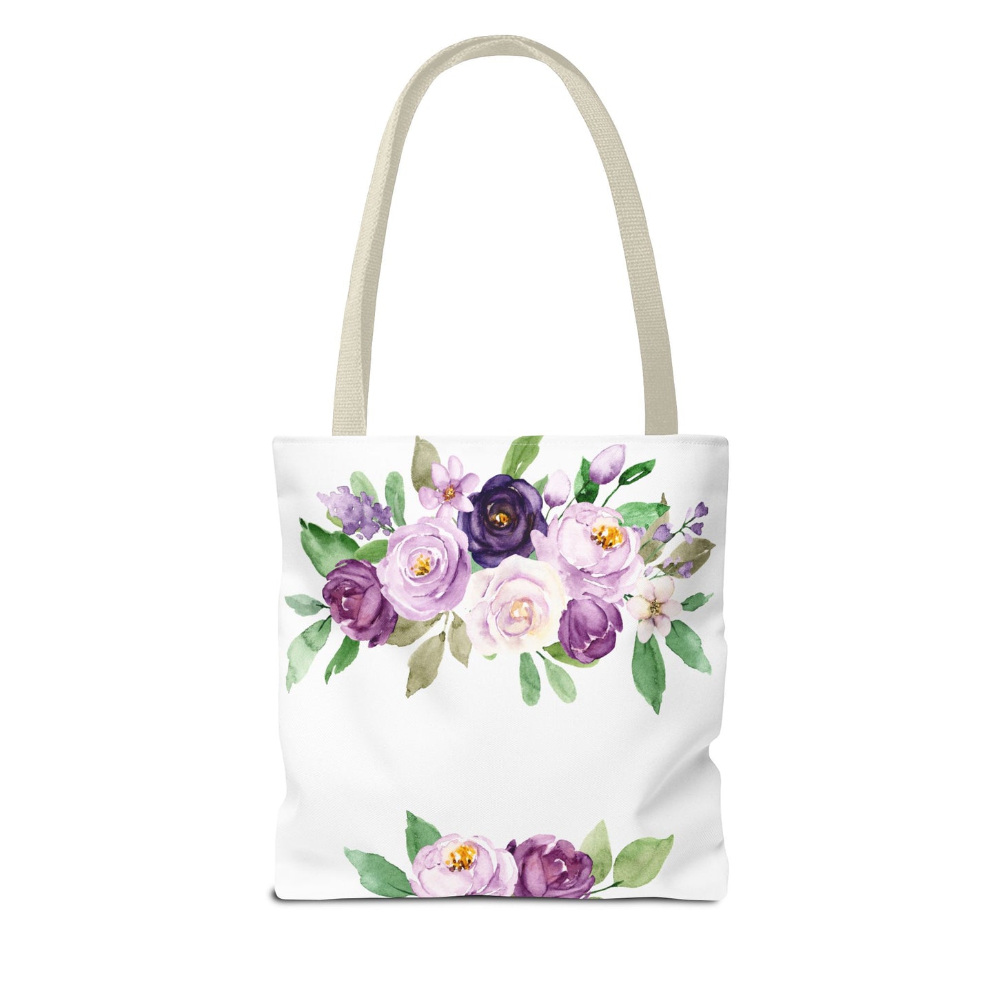 Floral Tote Bag, Stylish Market Bag, Spring Gift, Eco-Friendly Shopping Bag, Flower Print, Birthday Present, Lightweight Carryall