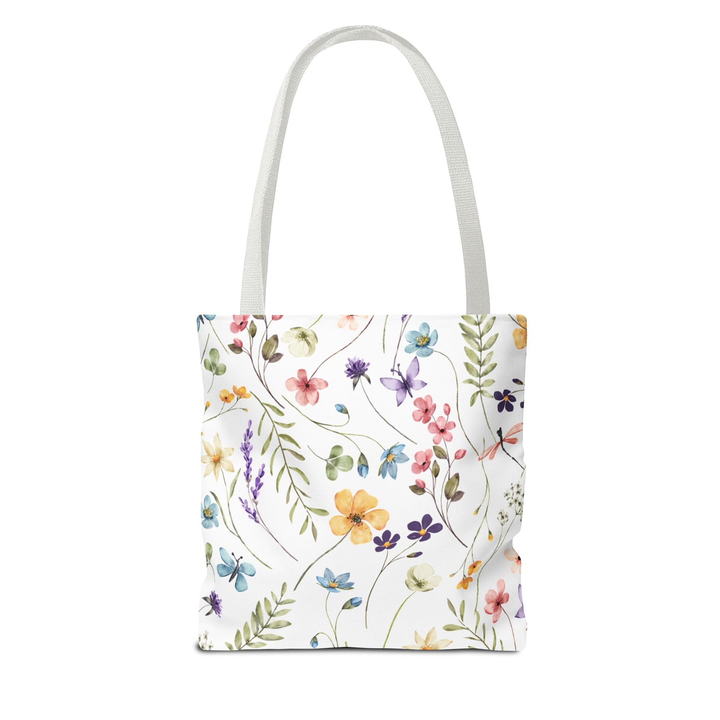 Floral Tote Bag - Stylish, Versatile, Reusable Shopping Bag, Eco-Friendly Gift, Perfect for Spring & Summer