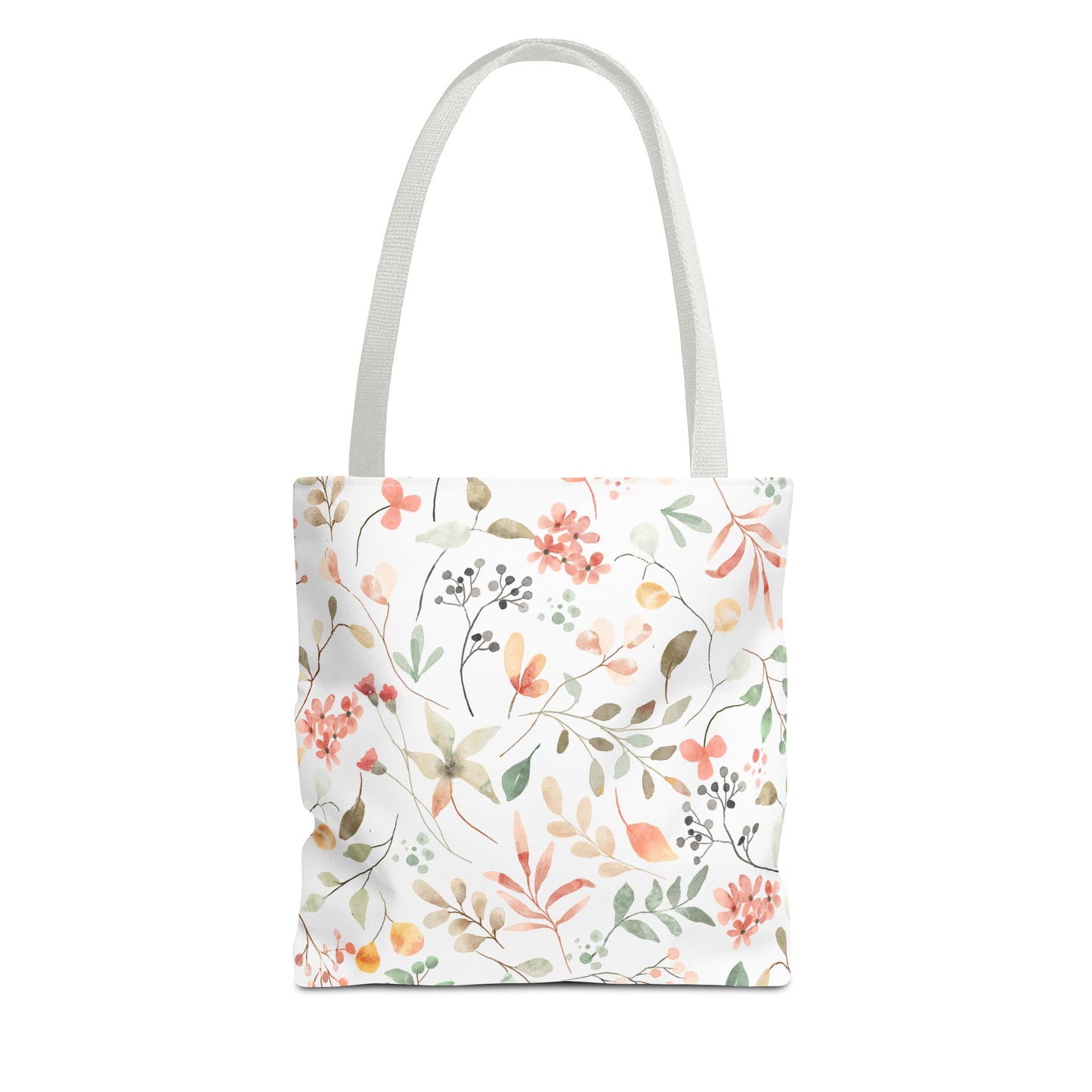 Floral Print Tote Bag | Eco-Friendly Shopping, Beach Trips, Travel, Gifts for Her, Everyday Carry
