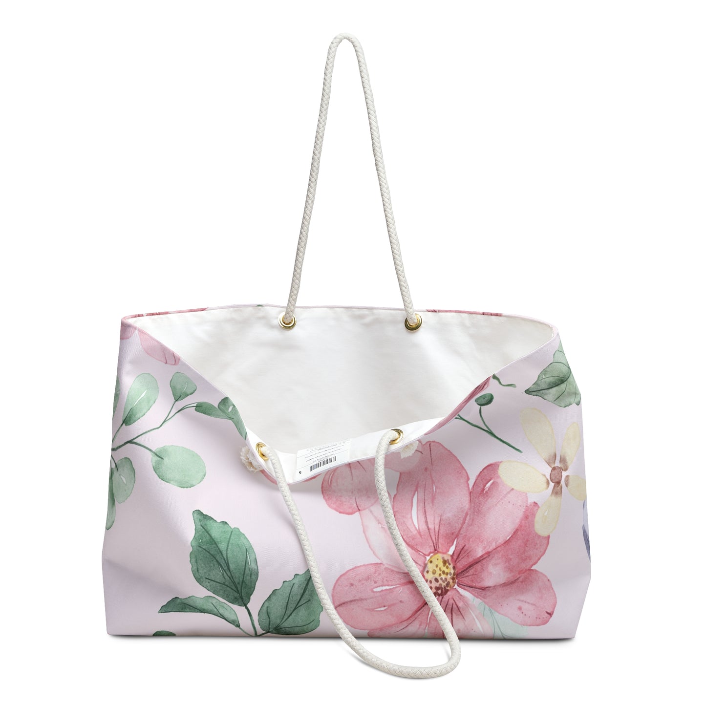 Floral Weekender Bag | Chic Travel Tote | Stylish Beach, Gym, or Overnight Bag | Perfect for Gifts | Summer Blossom Design