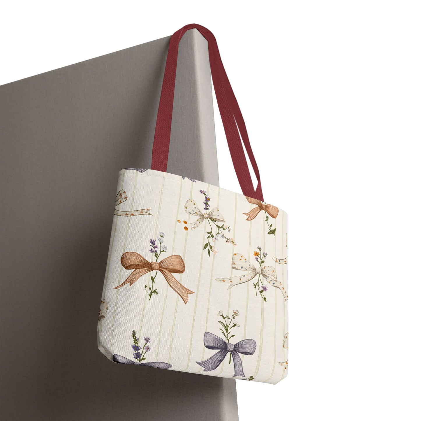 Charming Floral Tote Bag, Gift Bag for Her, Spring Tote, Shopping Bag, Everyday Carryall, Eco-Friendly Bag