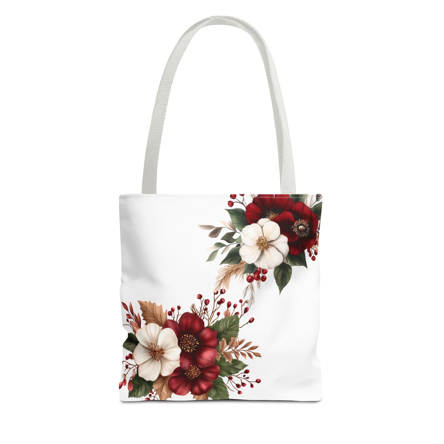 Chic Floral Tote Bag, Stylish Beach Bag, Eco-friendly Shopping Tote, Gift for Her, Summer Accessory, Flower Pattern Handbag