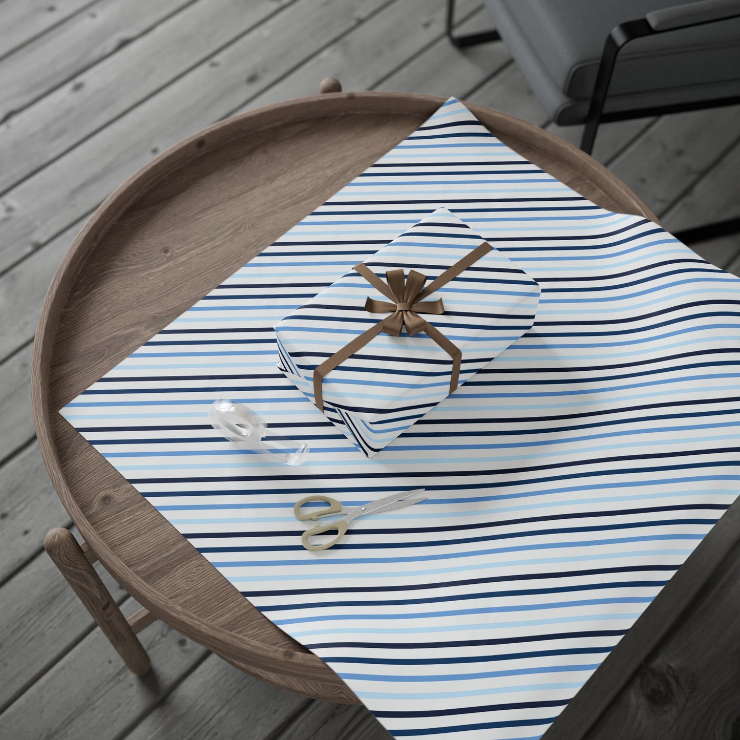 Modern Striped Wrapping Paper, Elegant Gift Wrap for Birthdays, Holidays, Baby Showers, Eco-Friendly Packaging, Stylish Presents