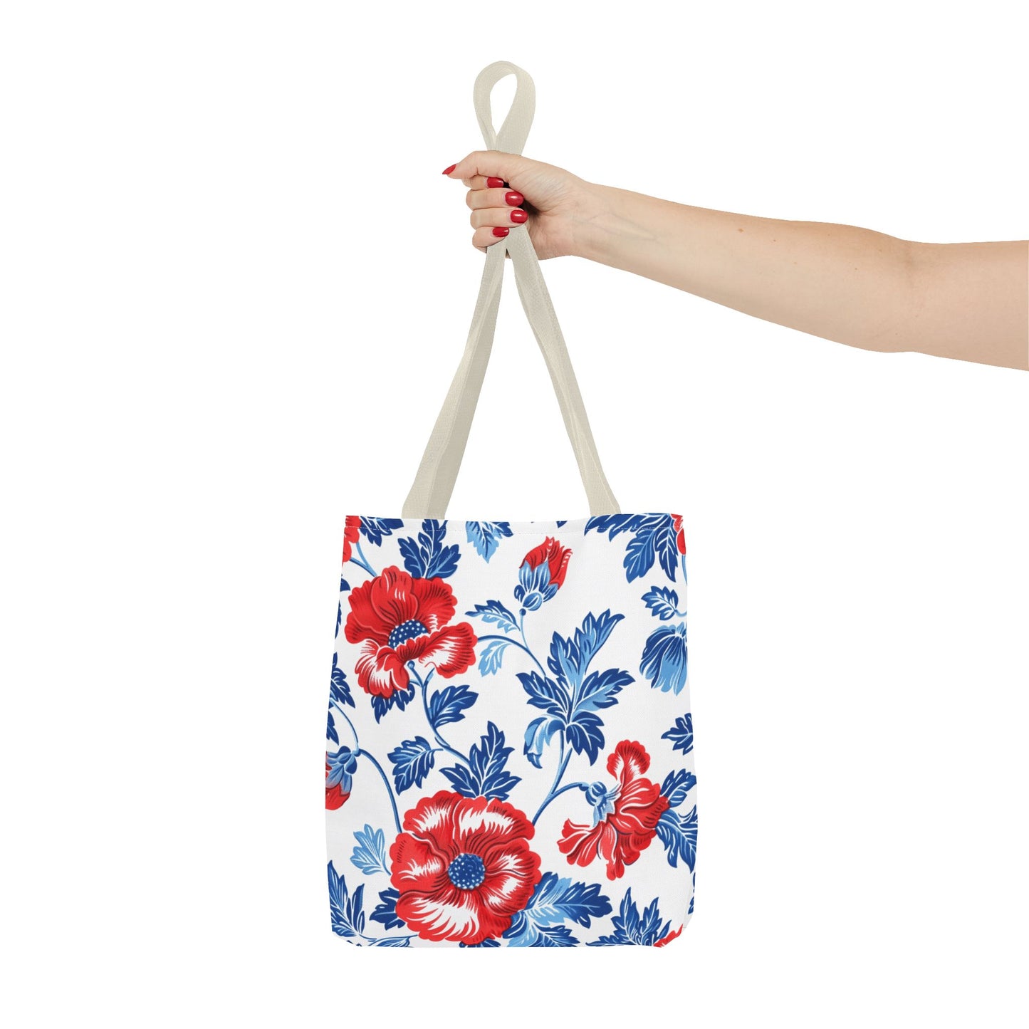 Floral Print Tote Bag for Everyday Use, Stylish Shopper, Reusable Grocery Bag, Gift for Her, Beach or Travel Accessory