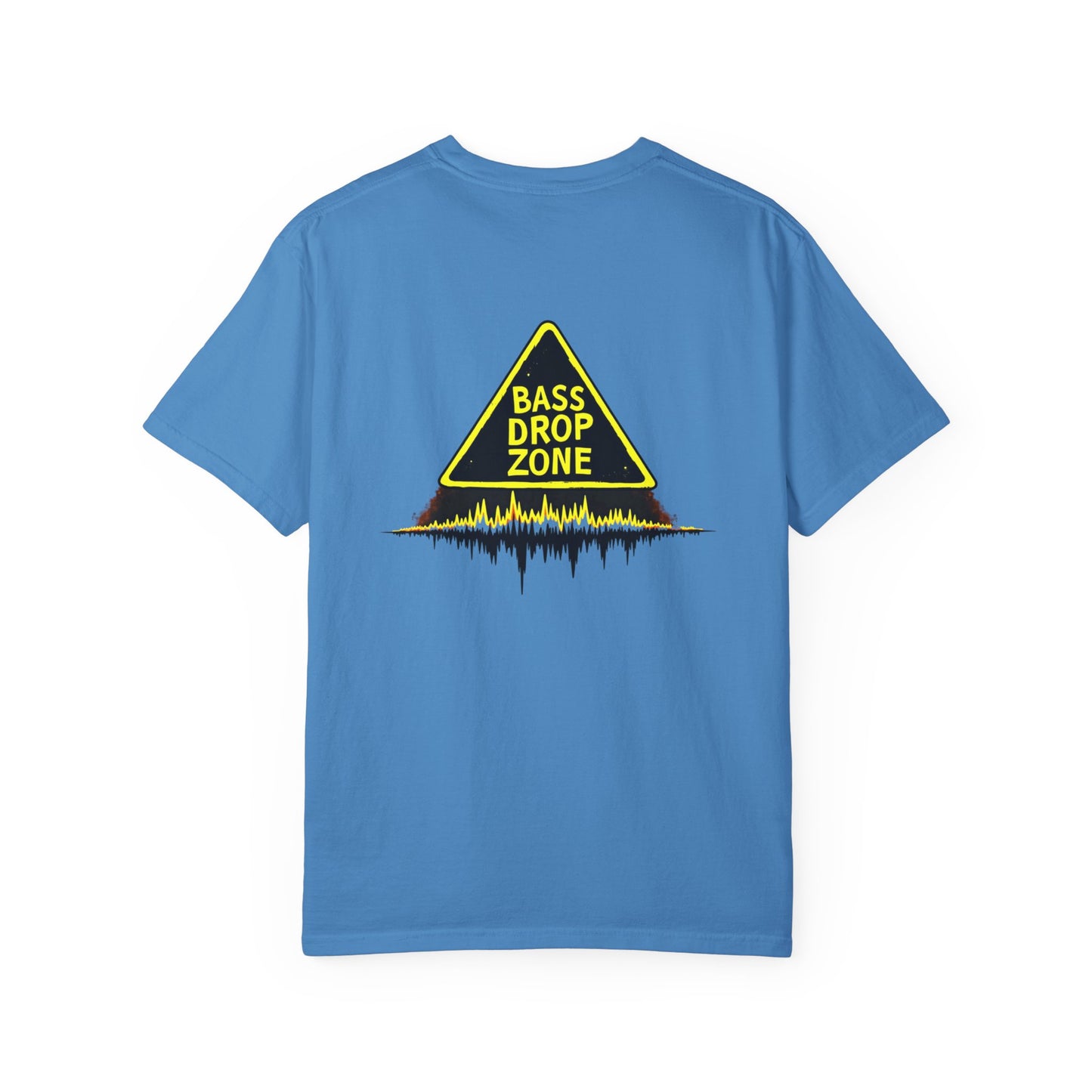 Bass Drop Zone Unisex T-Shirt, Music Lover Gift, Festival Apparel, Party Outfit, DJ Merchandise, Unique Graphic Tee