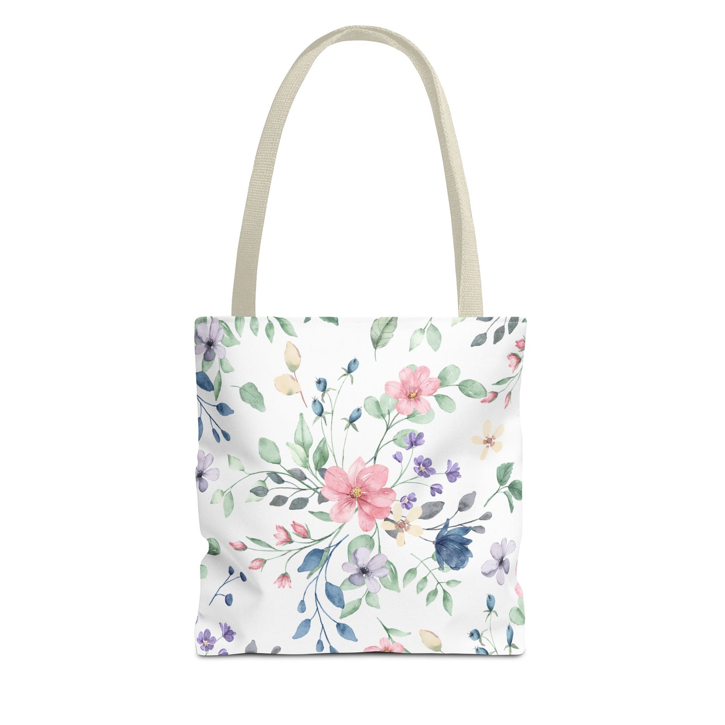 Floral Tote Bag | Stylish Carry-All for Everyday Use, Eco-Friendly Shopping, Beach Days, Spring Picnics, Gift for Moms