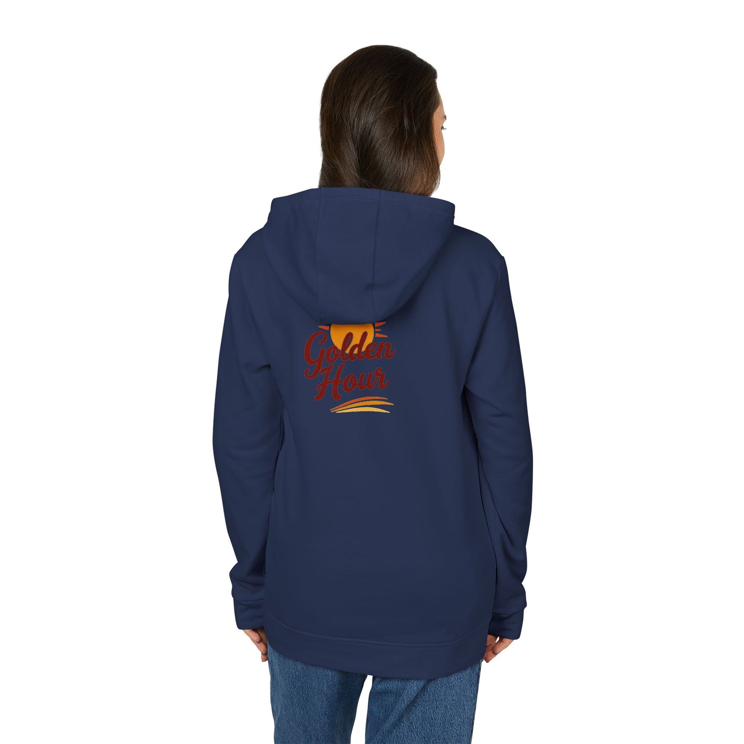 Golden Hour Fleece Hoodie - Cozy Unisex Sweatshirt for Travel, Casual Wear, Gift for Friends, Fall Fashion, Hoodie for Relaxing