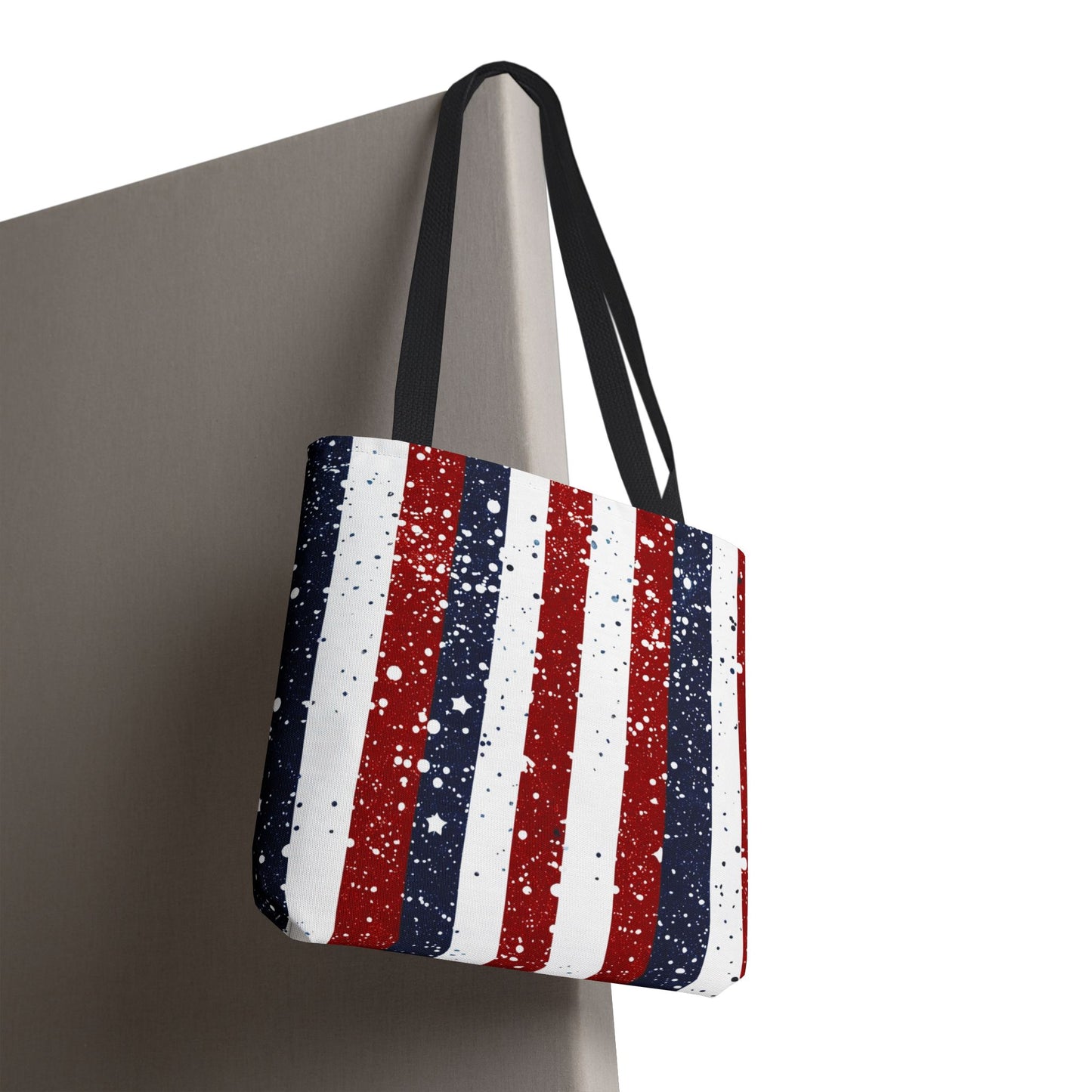 Patriotic Tote Bag, USA Flag Tote, Fourth of July Bags, Beach Bag, Independence Day Shopper, American Pride Accessory