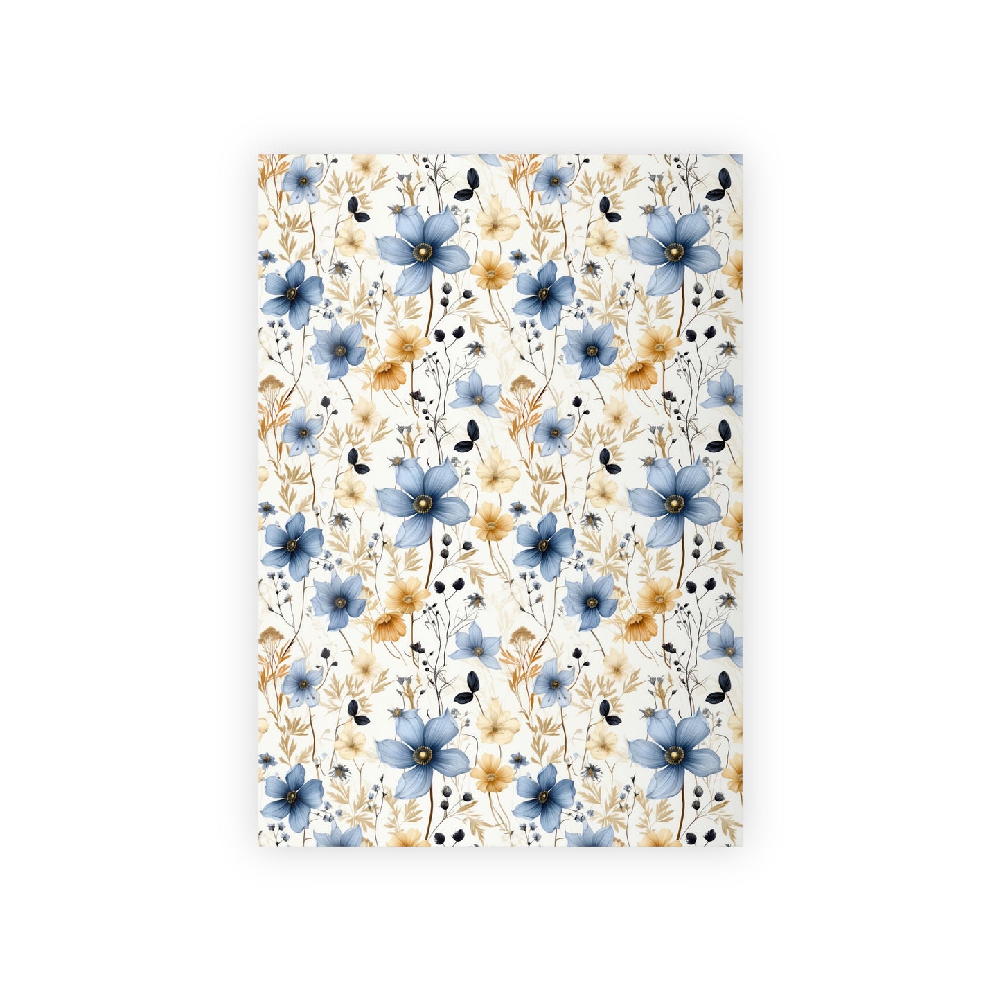 Floral Gift Wrapping Paper Roll
