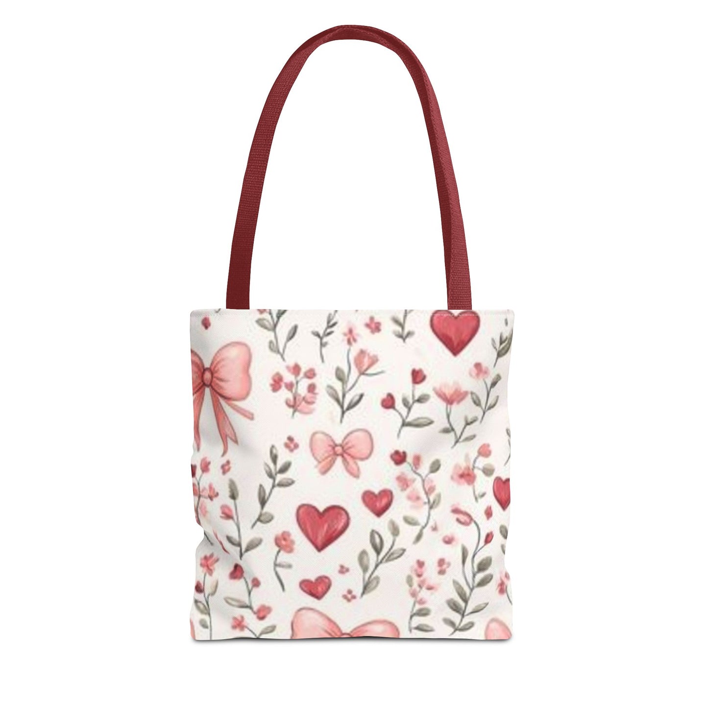 Romantic Floral Tote Bag, Perfect for Mother’s Day, Valentine's Day, Bridesmaid Gift, Everyday Use, Cute Shopping Bag