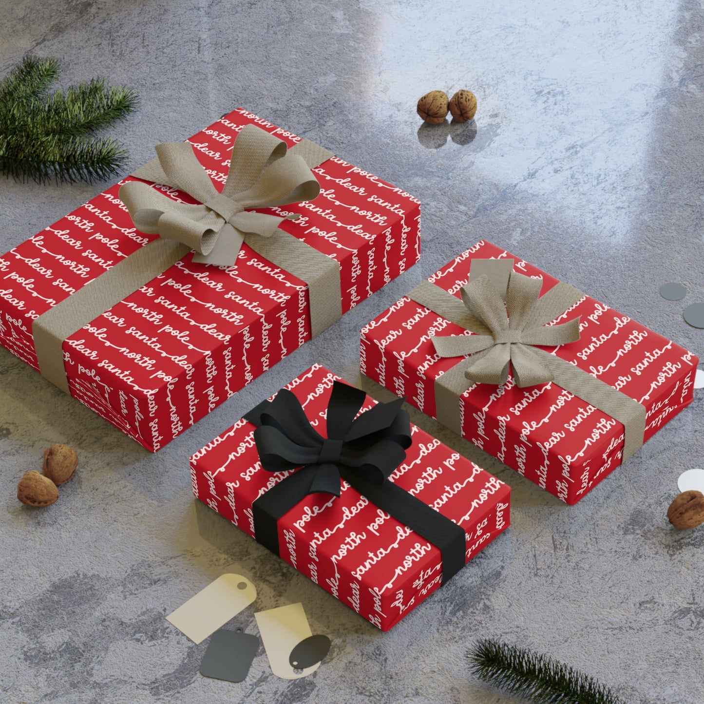 Festive Gift Wrapping Paper Roll, Christmas Wrapping, Holiday Decor, Birthday Gift Wrap, Unique Gift Presentation