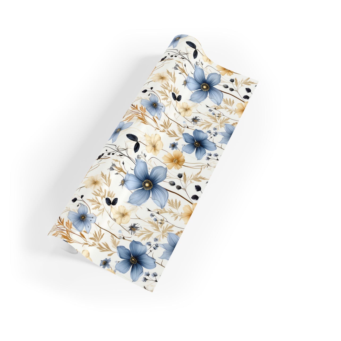Floral Gift Wrapping Paper Roll