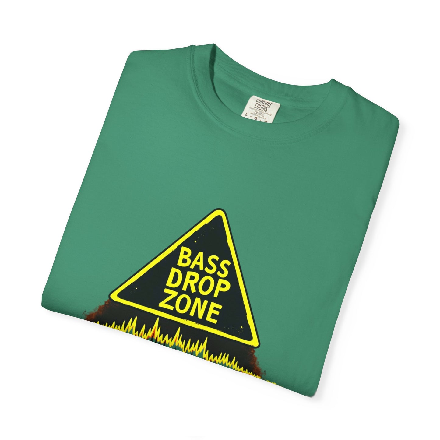 Bass Drop Zone Unisex T-Shirt, Music Lover Gift, Festival Apparel, Party Outfit, DJ Merchandise, Unique Graphic Tee