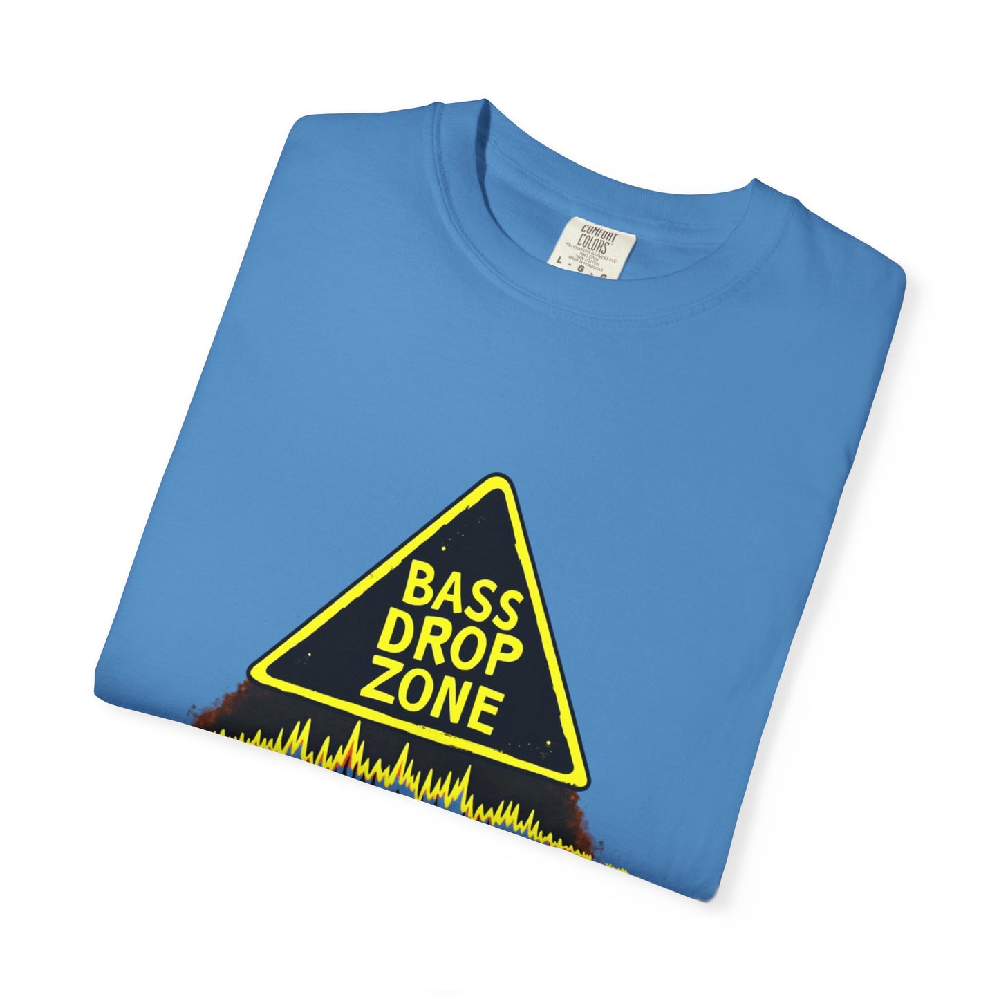 Bass Drop Zone Unisex T-Shirt, Music Lover Gift, Festival Apparel, Party Outfit, DJ Merchandise, Unique Graphic Tee