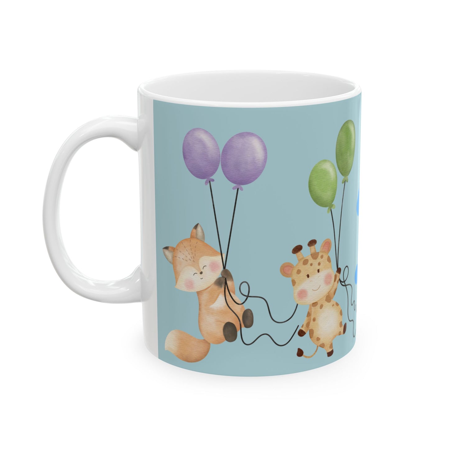 Birthday Animal-Themed Ceramic Mug - 11oz & 15oz