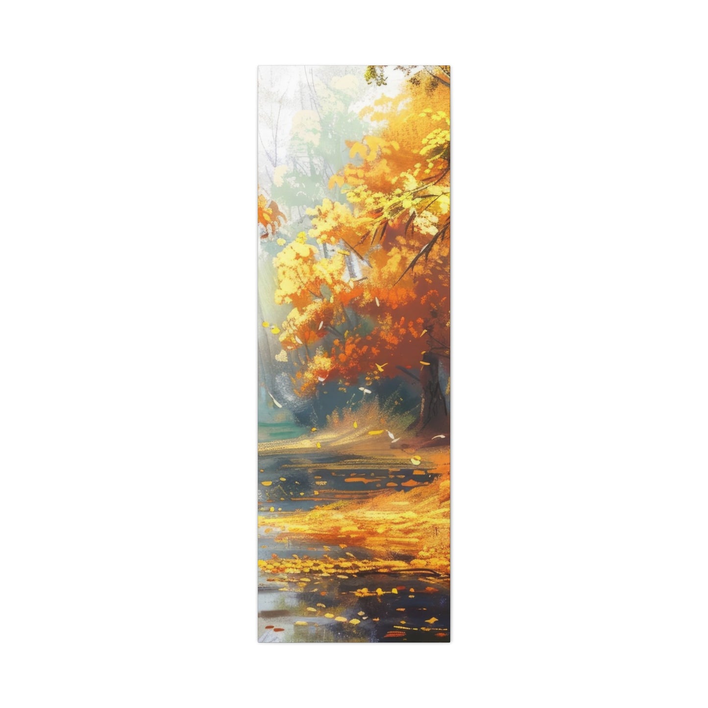 Autumn Serenity Canvas Print, Fall Decor, Home Wall Art, Nature Artwork, Gift for Nature Lovers, Cozy Decorating
