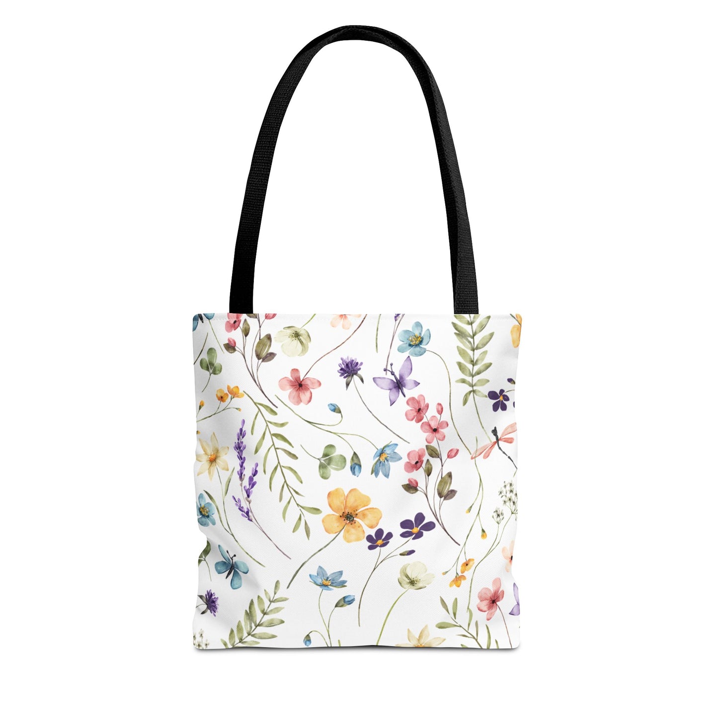 Floral Tote Bag - Stylish, Versatile, Reusable Shopping Bag, Eco-Friendly Gift, Perfect for Spring & Summer