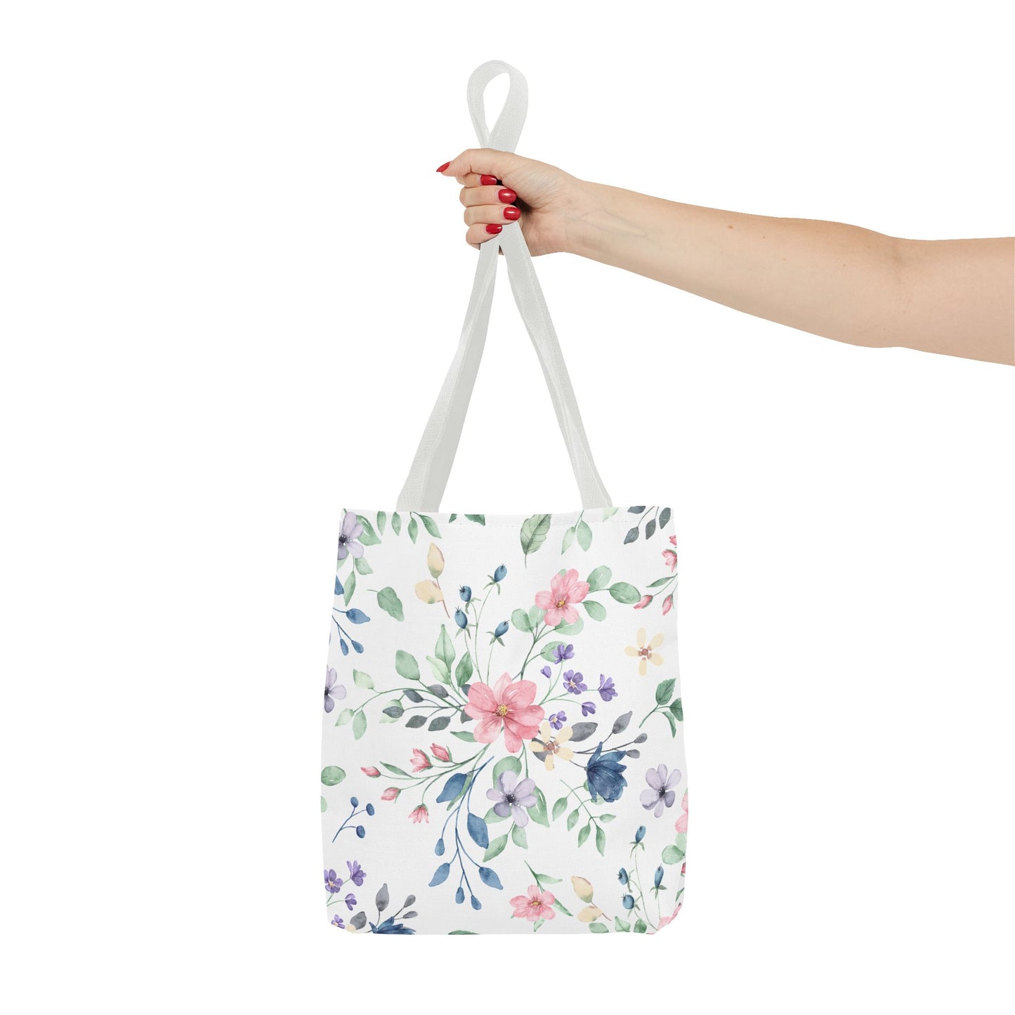 Floral Tote Bag | Stylish Carry-All for Everyday Use, Eco-Friendly Shopping, Beach Days, Spring Picnics, Gift for Moms