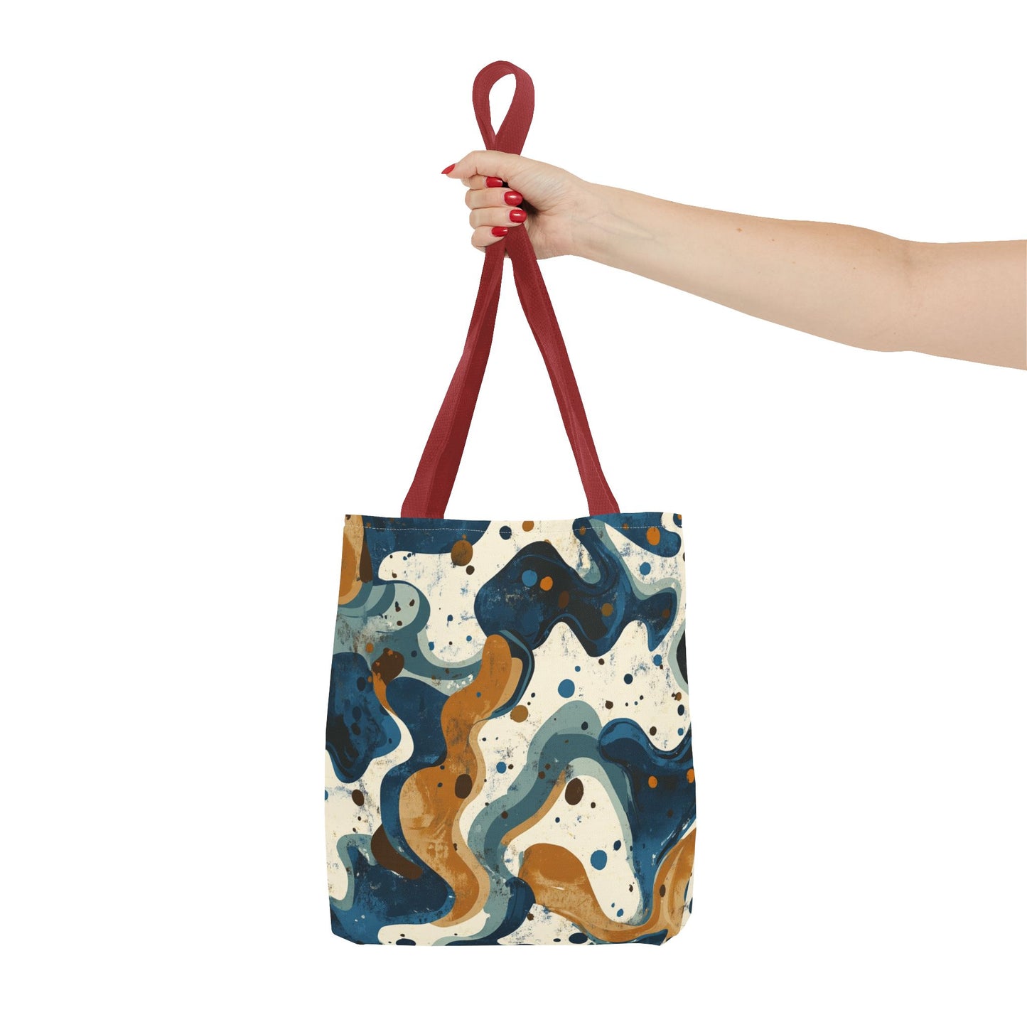 Stylish Abstract Tote Bag, Art-Inspired Carryall, Everyday Tote, Boho Chic Bag, Eco-Friendly Shopping Bag, Unique Gift Idea