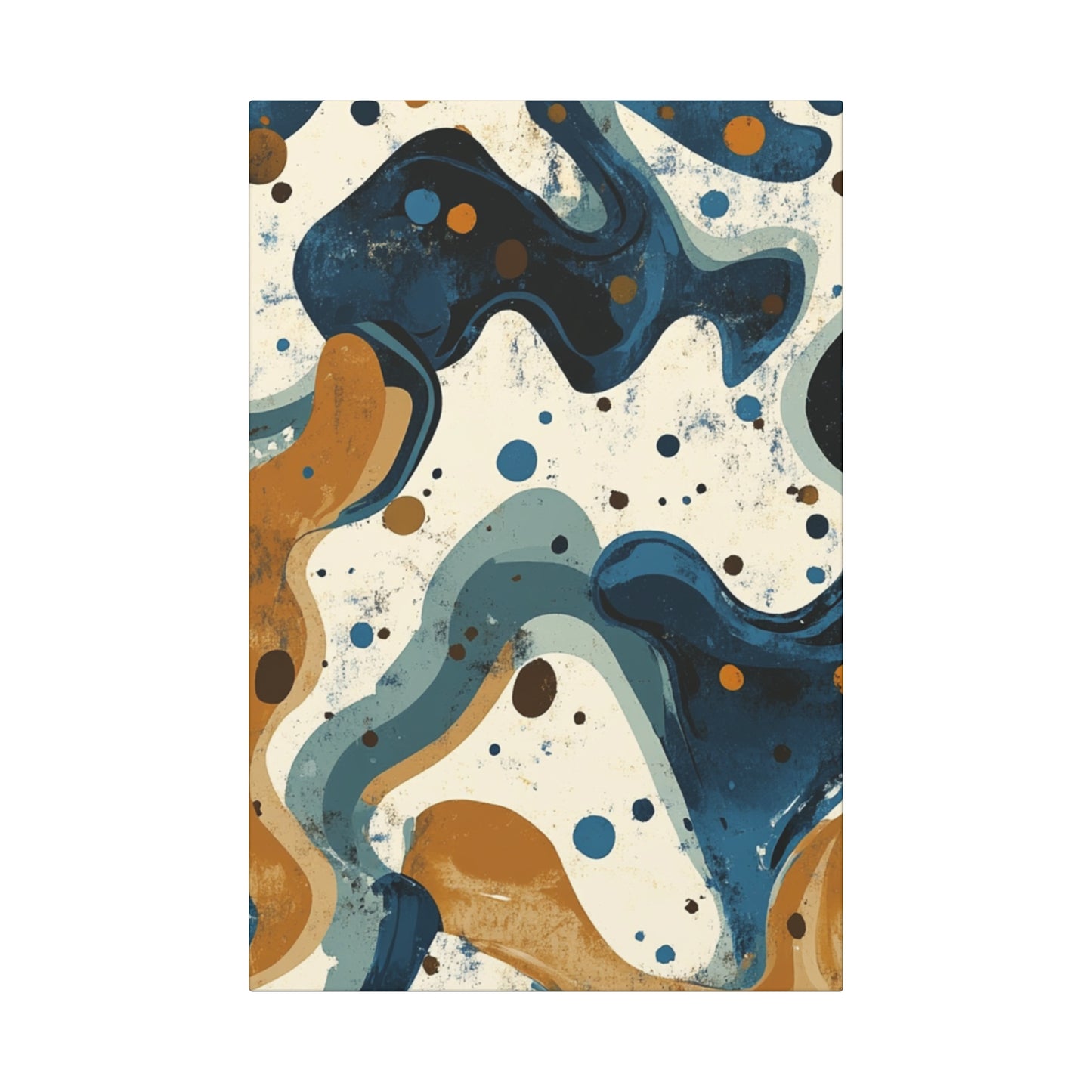 Abstract Canvas Art Wraps, Modern Wall Decor, Geometric Art Prints, Stylish Home Decor, Unique Gift for Art Lovers, Living Room Aesthetics