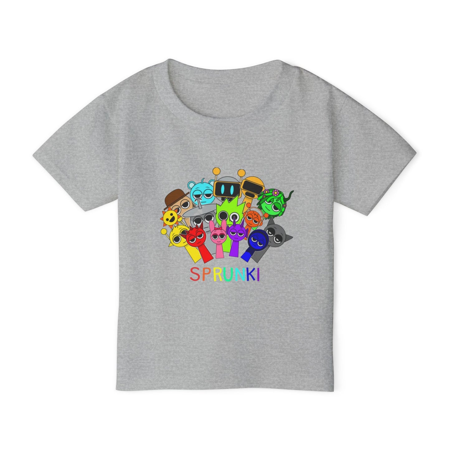 Colorful Toddler T-Shirt with Fun Characters | Kids Gift, Birthday Shirt, Holiday Apparel, Playful Outfit, Cute Tee
