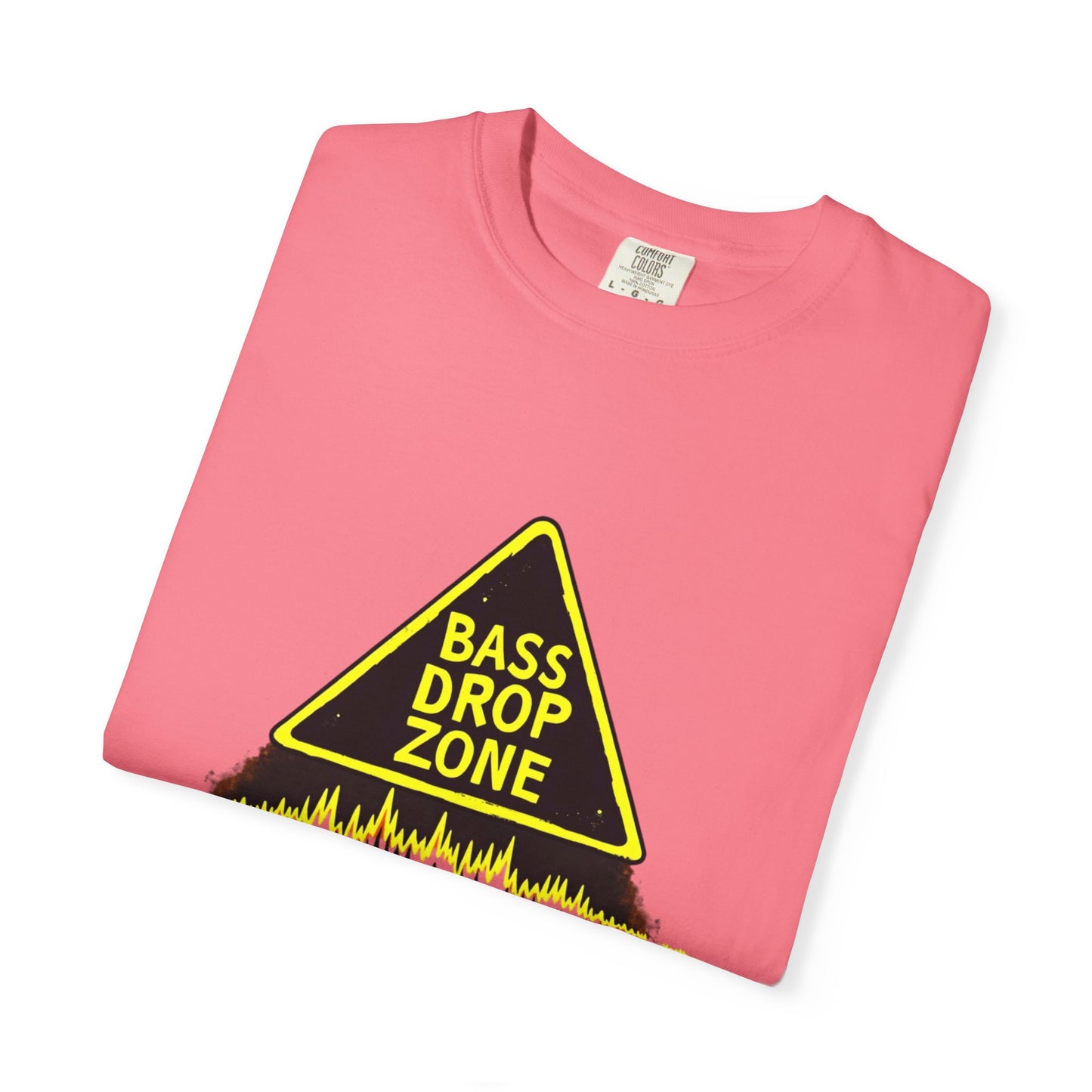 Bass Drop Zone Unisex T-Shirt, Music Lover Gift, Festival Apparel, Party Outfit, DJ Merchandise, Unique Graphic Tee