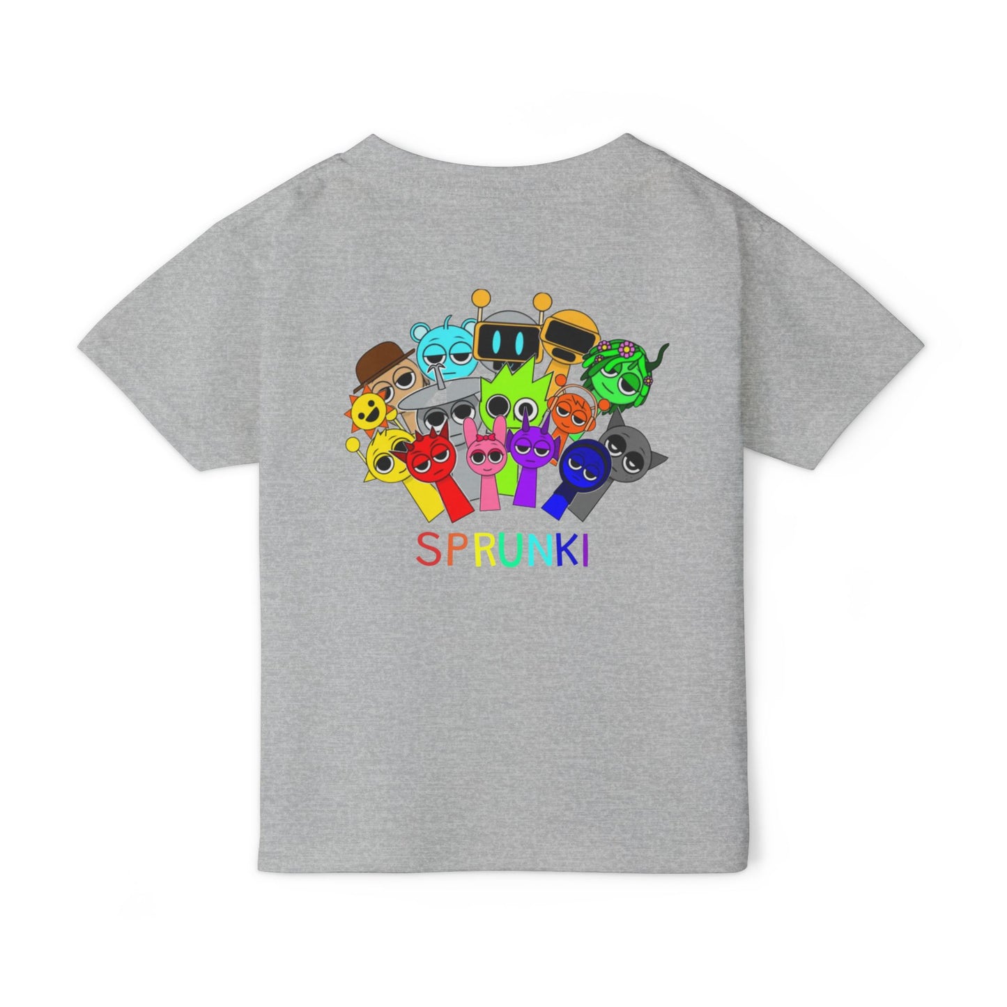 Colorful Toddler T-Shirt with Fun Characters | Kids Gift, Birthday Shirt, Holiday Apparel, Playful Outfit, Cute Tee
