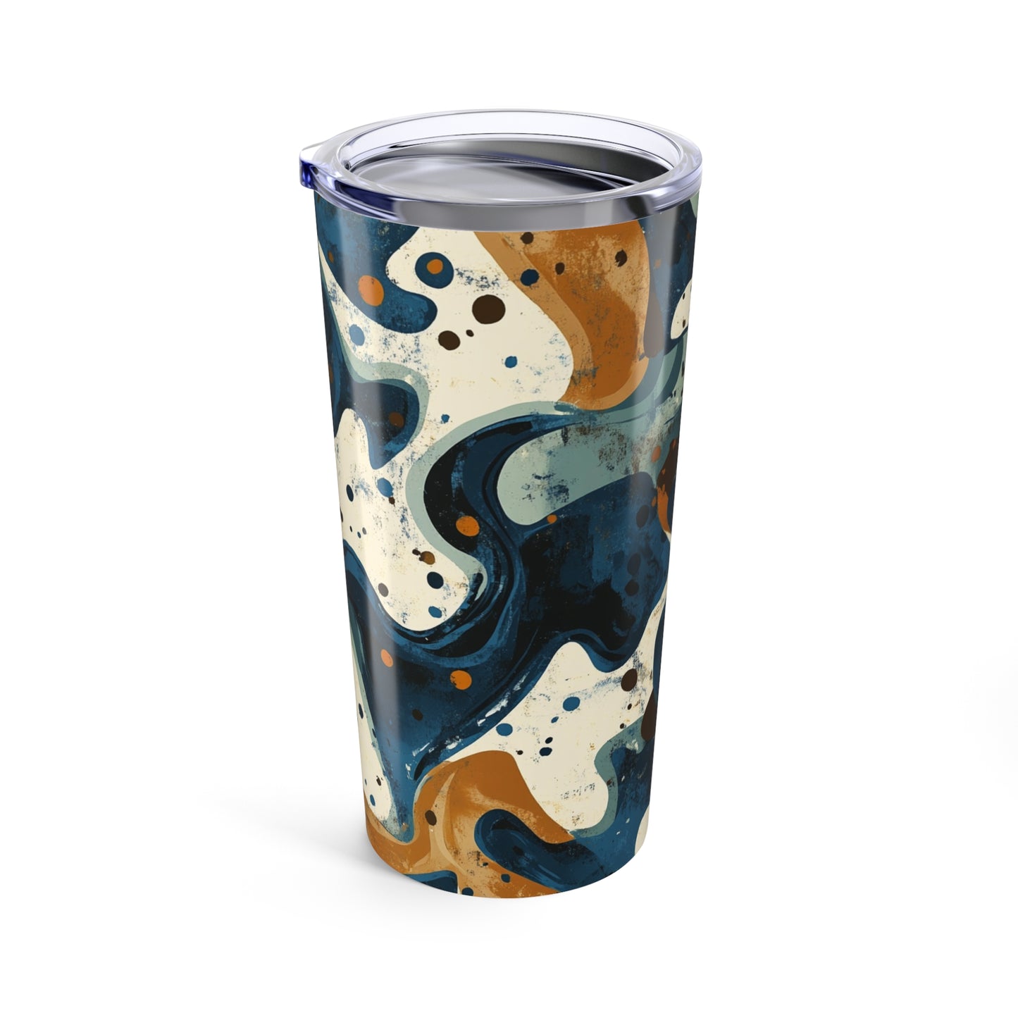 Abstract Art 20oz Tumbler, Stylish Coffee Travel Mug, Modern Drinkware, Trendy Gift for Her, Boho Kitchen Accessory