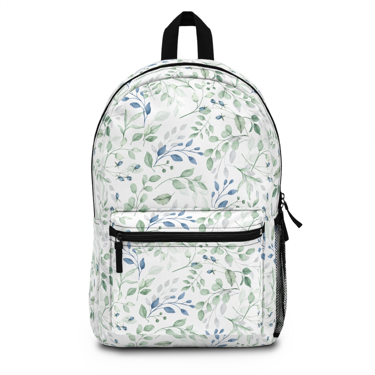 Botanical Print Backpack, Floral School Bag, Trendy Laptop Carrier, Nature Lover Gift, Eco-Friendly Accessories