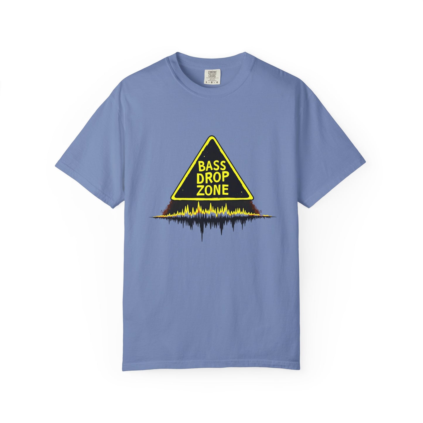Bass Drop Zone Unisex T-Shirt, Music Lover Gift, Festival Apparel, Party Outfit, DJ Merchandise, Unique Graphic Tee
