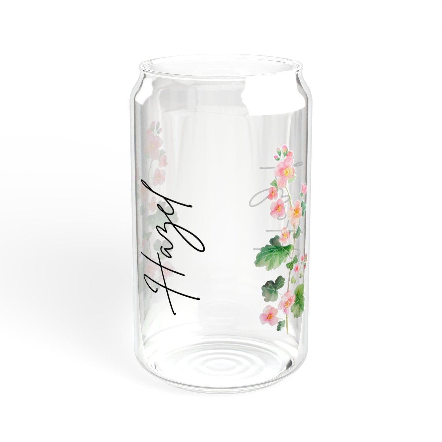 Floral Insulated Sipper Glass, Eco-Friendly Drinkware, Gift for Her, Summer Essentials, Stylish Water Bottle, Trending Home Decor