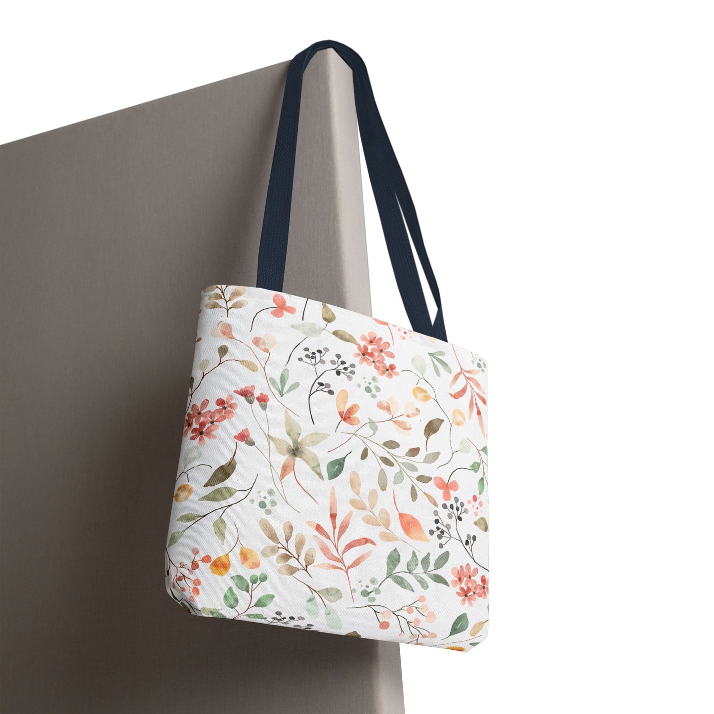 Floral Print Tote Bag | Eco-Friendly Shopping, Beach Trips, Travel, Gifts for Her, Everyday Carry