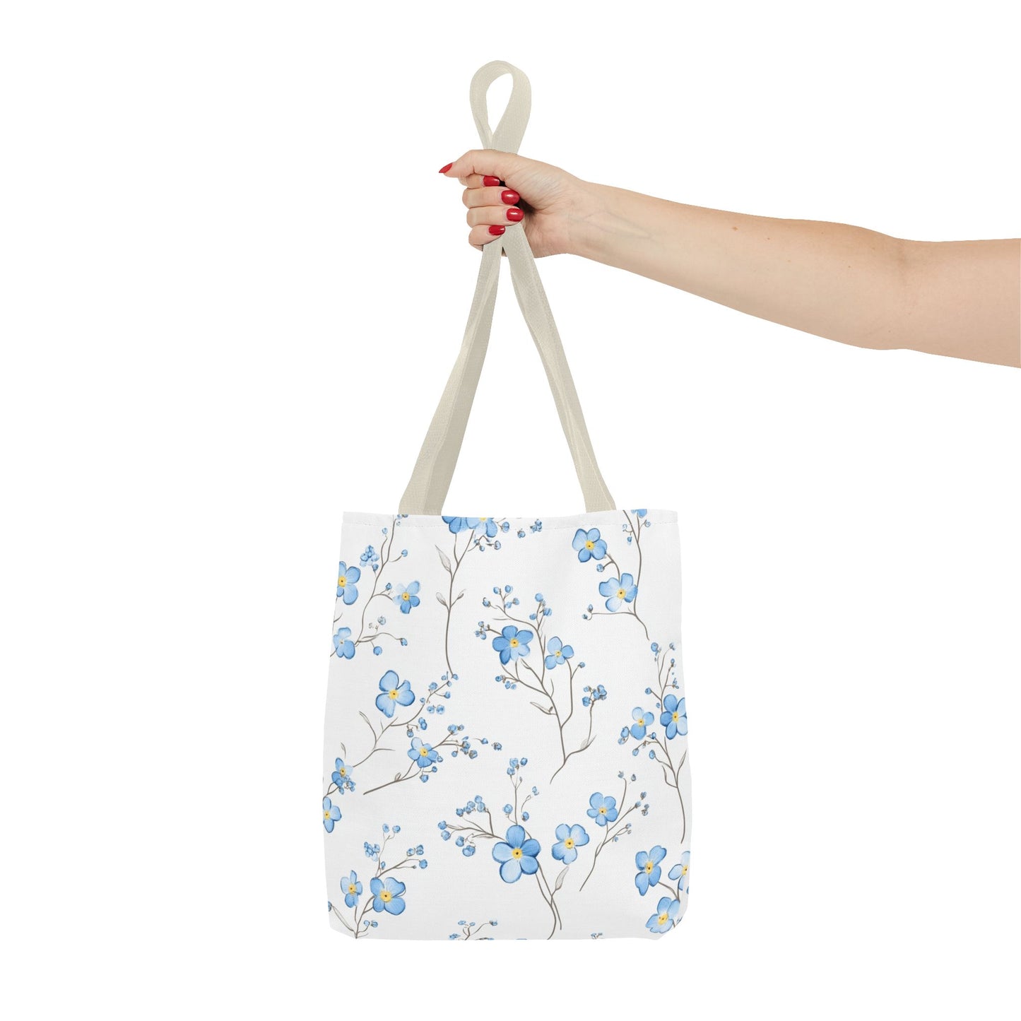 Floral Tote Bag, Stylish Shopping Bag, Eco-Friendly Tote, Spring Floral Design, Perfect for Everyday Use