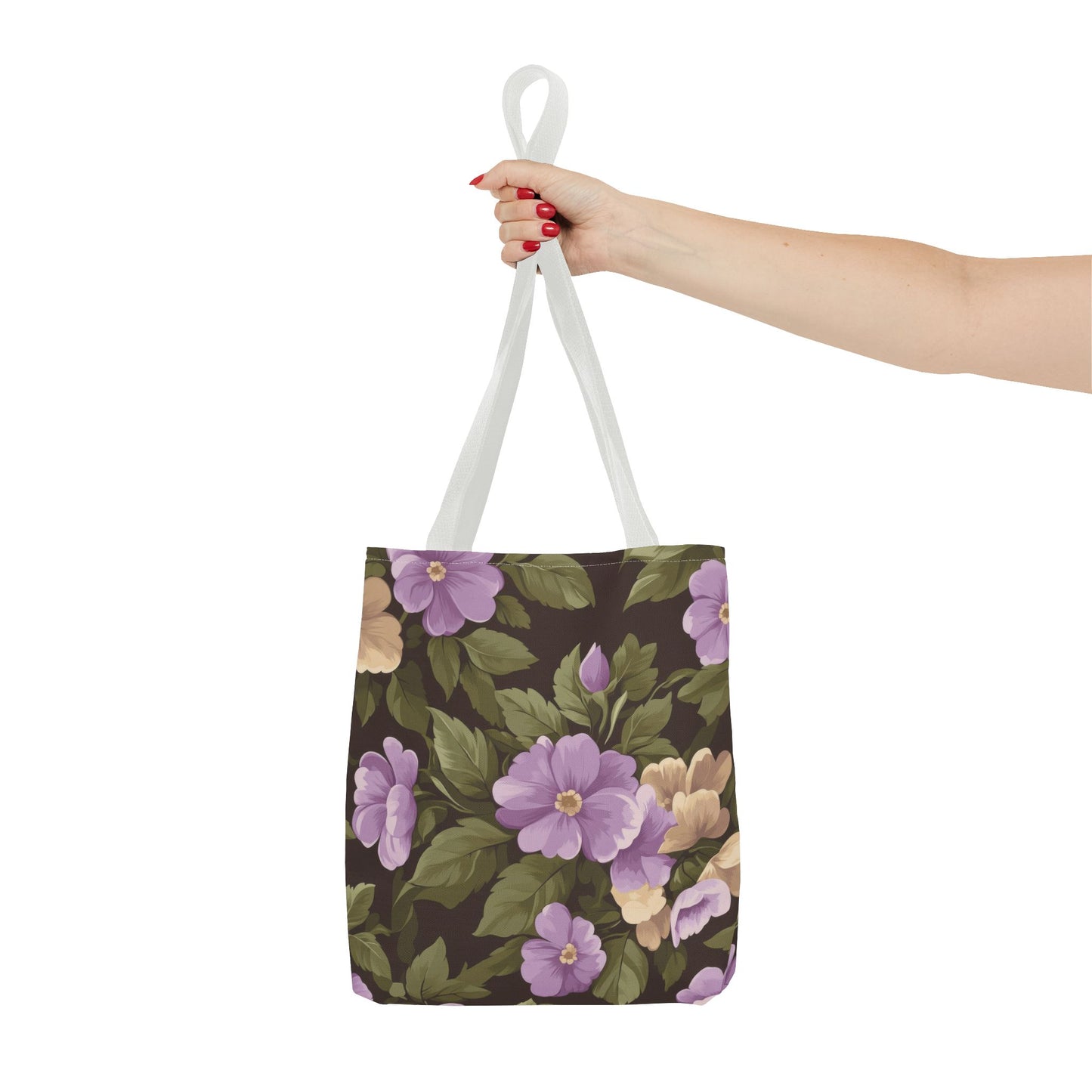 Floral Tote Bag, Stylish Shopping Bag, Eco-Friendly Carryall, Mother's Day Gift, Weekend Getaway Essential
