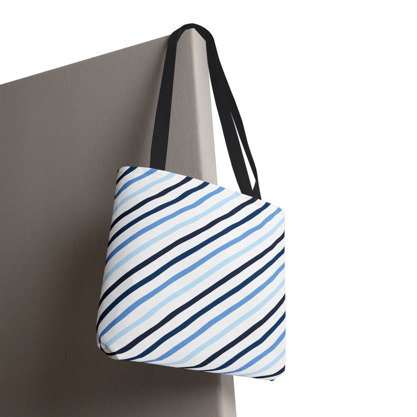 Stylish Striped Tote Bag, Everyday Carryall, Reusable Shopping Bag, Eco-Friendly Gift, Chic Fashion Accessory