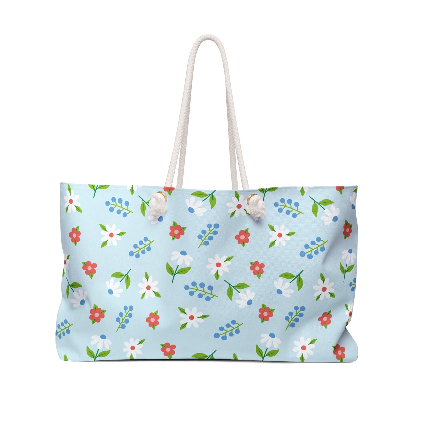 Floral Weekender Bag - Travel Tote, Beach Bag, Overnight Bag, Stylish Storage, Perfect Gift for Her