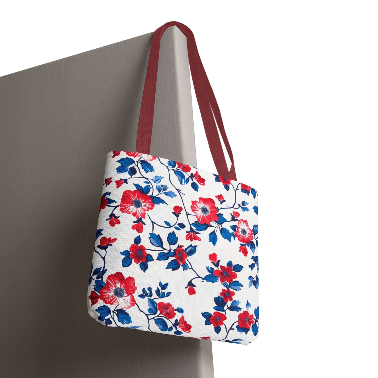 Floral Print Tote Bag, Perfect for Everyday Use, Shopping, Beach Days, Mother’s Day Gift, Eco-Friendly Carryall