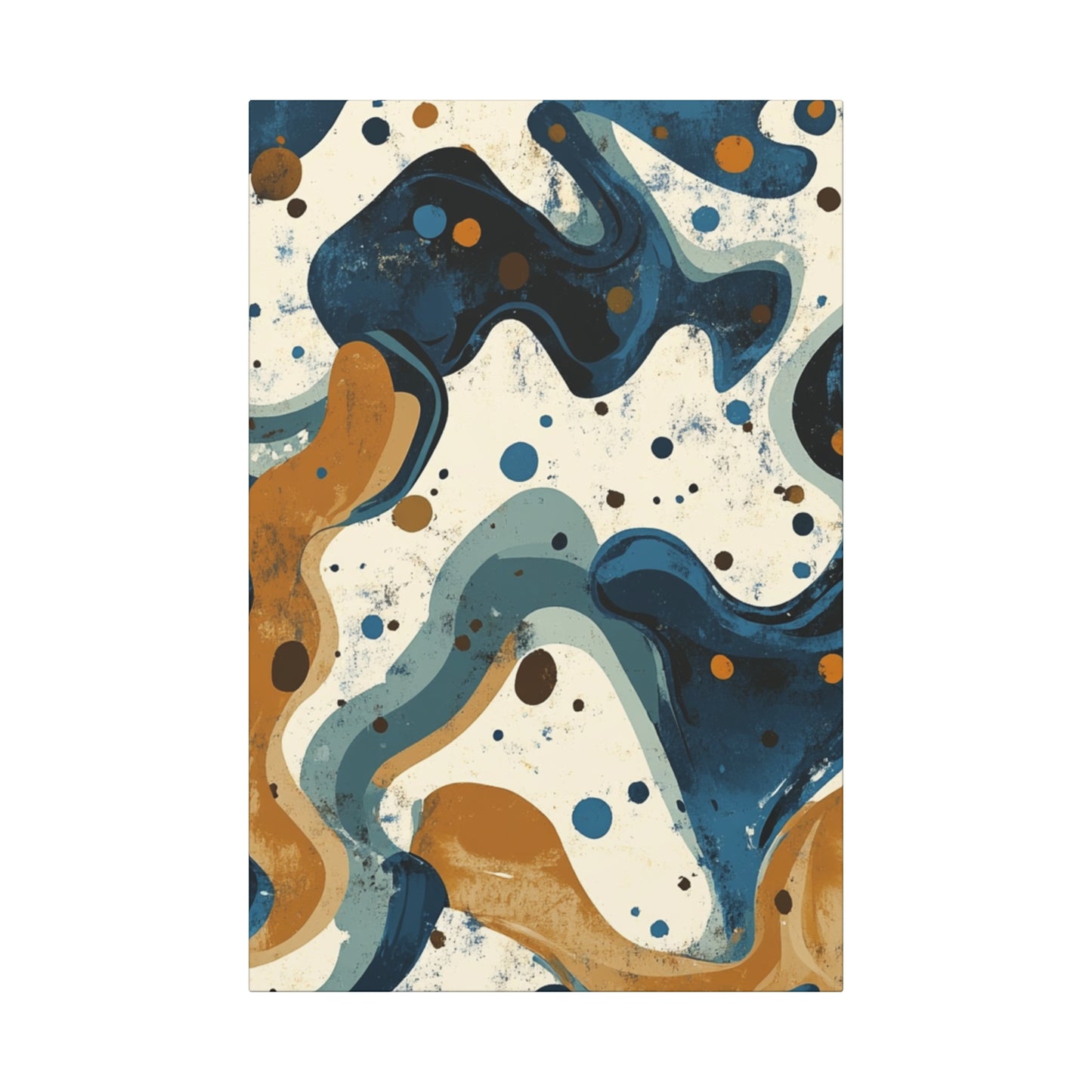 Abstract Canvas Art Wraps, Modern Wall Decor, Geometric Art Prints, Stylish Home Decor, Unique Gift for Art Lovers, Living Room Aesthetics