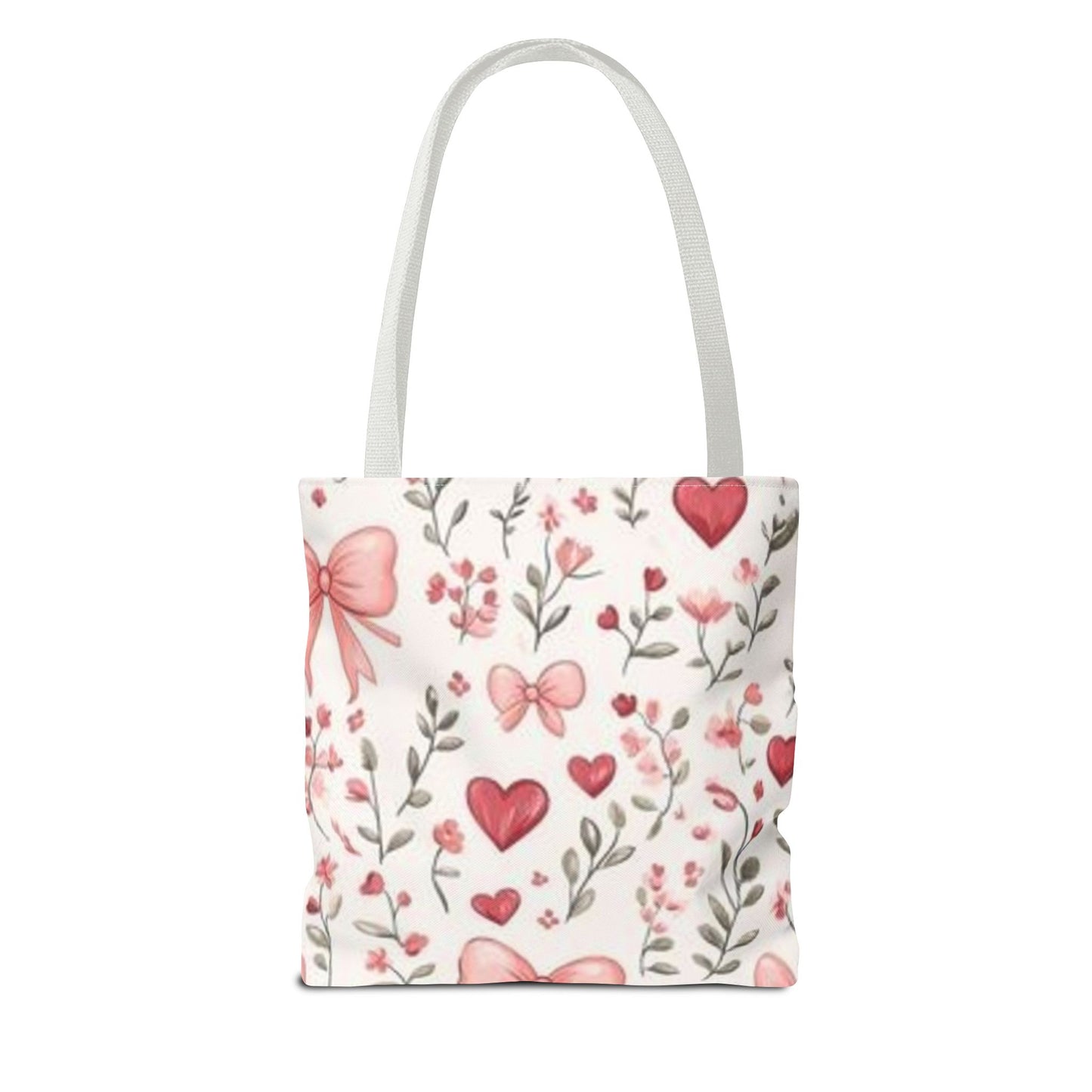 Romantic Floral Tote Bag, Perfect for Mother’s Day, Valentine's Day, Bridesmaid Gift, Everyday Use, Cute Shopping Bag