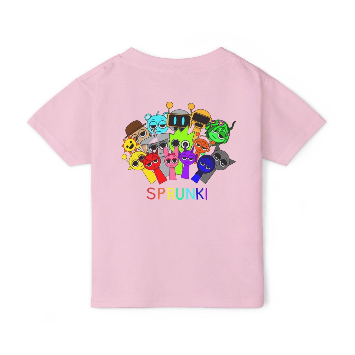 Colorful Toddler T-Shirt with Fun Characters | Kids Gift, Birthday Shirt, Holiday Apparel, Playful Outfit, Cute Tee