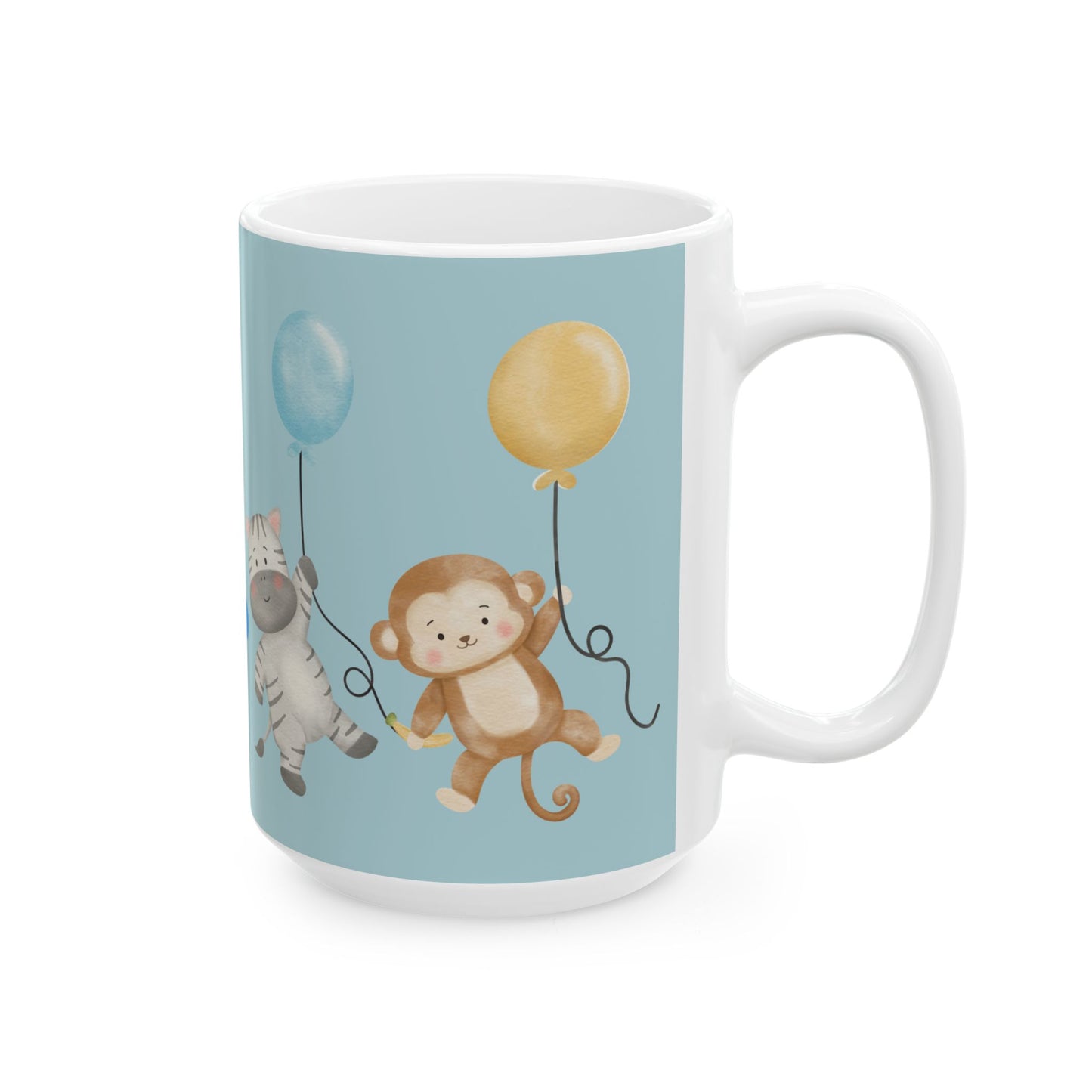 Birthday Animal-Themed Ceramic Mug - 11oz & 15oz
