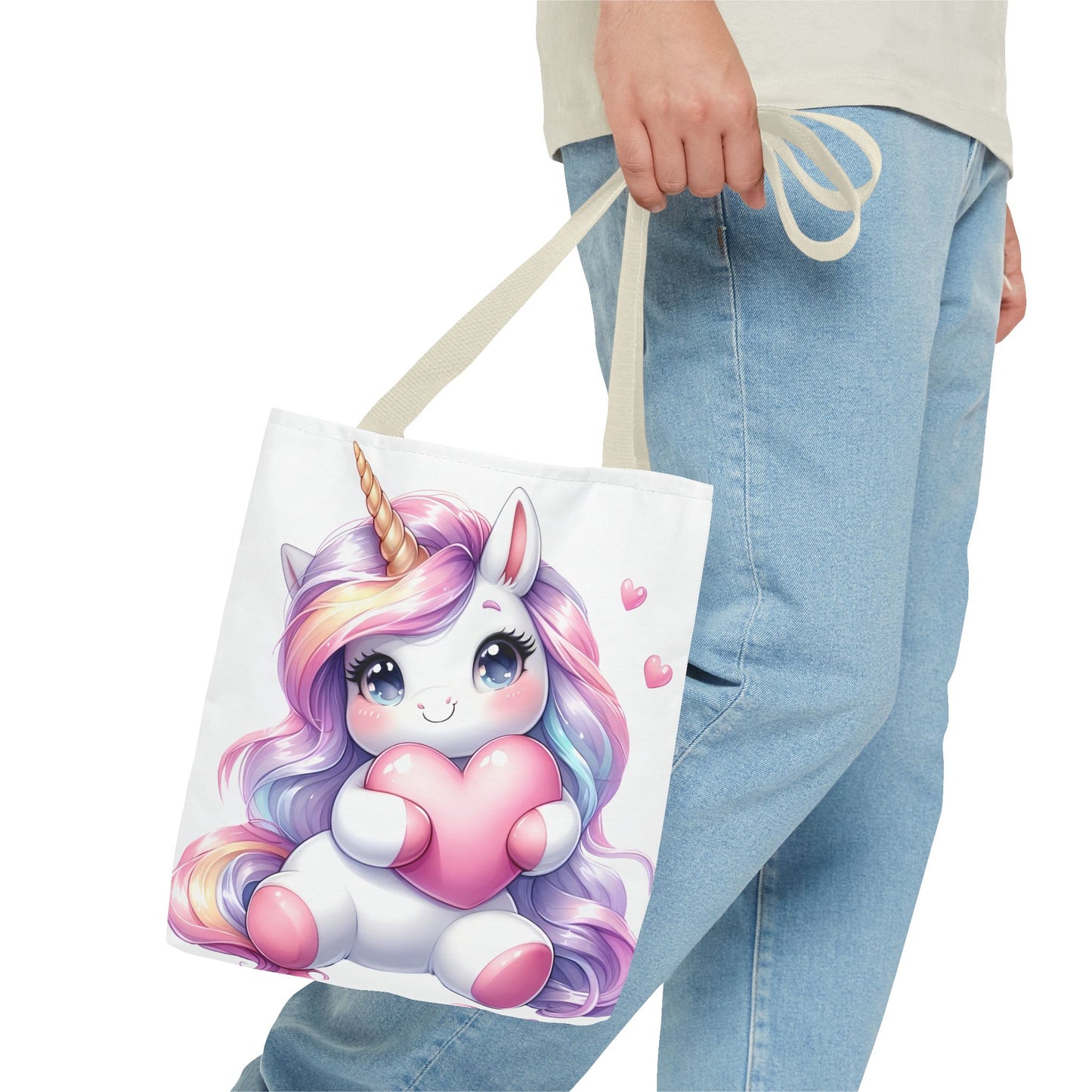 Whimsical Unicorn Tote Bag - Cute Gift, Everyday Use, Kids' Bag, Party Favor, Mother's Day