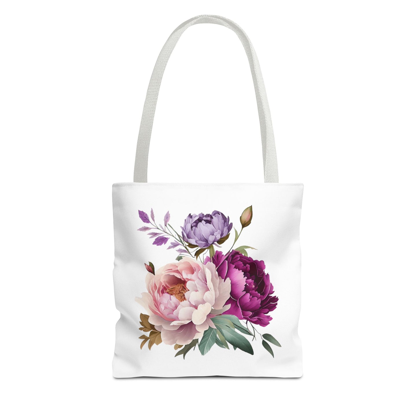 Floral Tote Bag, Botanical Shopping Tote, Eco-Friendly Grocery Bag, Chic Floral Purse, Mother's Day Gift, Spring Floral Carryall